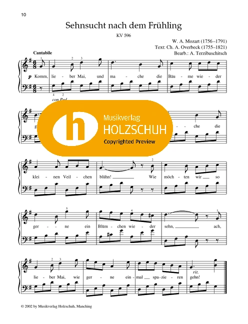 Sehnsucht nach dem Frühling